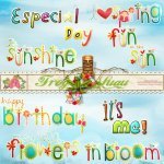 Frog Luau WordArt Frog Luau WordArt