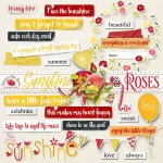 Sunshine And Roses Label Set Sunshine And Roses Label Set