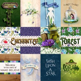 Enchanted Forest Journal Cards
