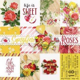 Sunshine And Roses Journal Cards