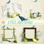 April Showers Cluster Set April Showers Cluster Set