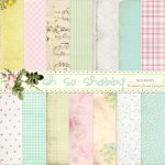 Oh So Shabby Paper Set 1 Oh So Shabby Paper Set 1
