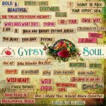 Gypsy Soul Label Set Gypsy Soul Label Set
