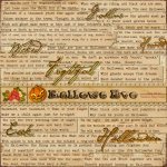 Hallows Eve WordArt Hallows Eve WordArt