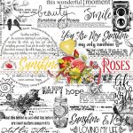 Sunshine And Roses Stamp Set Sunshine And Roses Stamp Set