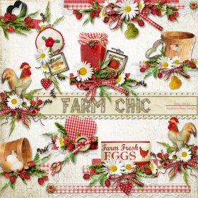 Farm Chic Two Side Clusters
