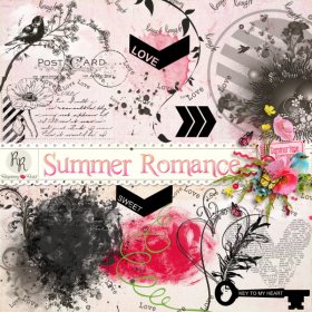 Summer Romance Stamps