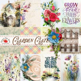 Garden Gate Journal Cards