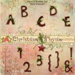 Christmas Thyme Alpha Set Christmas Thyme Alpha Set