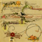 Autumn Sunset WordArt