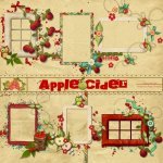 Apple Cider Cluster Set