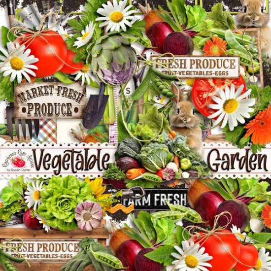 Vegetable Garden Clusters - Click Image to Close