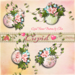 Cupid Flower Buttons