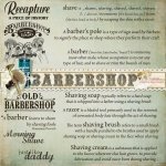 Barbershop WordArt Set