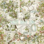 Faith Hope Love Cluster Set