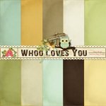 Whoo Loves You Paper Set-Solid