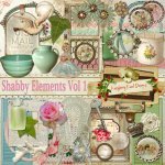 Shabby Elements CU Vol.1