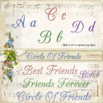 Circle Of Friends Alpha Set