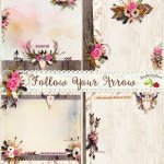 Follow Your Arrow Stacked Papers