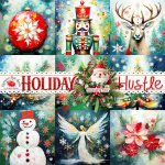 Holiday Hustle Art Papers