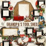 Grandpa's Tool Shed Cluster Set