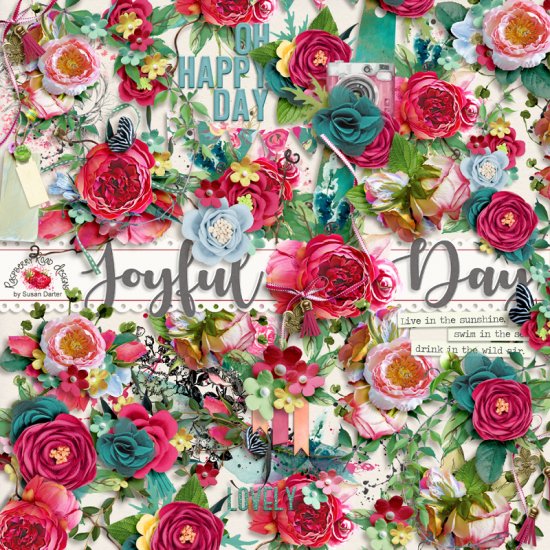 Joyful Day Side Clusters - Click Image to Close