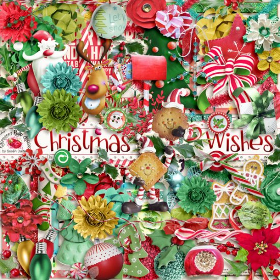 Christmas Wishes Elements - Click Image to Close