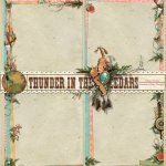 Thunder In The Cedars Stacked Papers Set