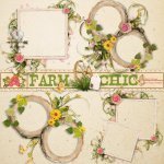 Farm Chic Cluster Set 1
