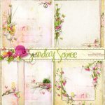 Sunday Soiree Stacked Papers