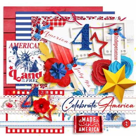 Celebrate America Freebie Kit - Click Image to Close