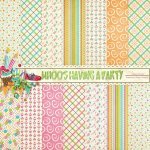 Whoo's Having A Party Add On Paper Set