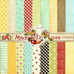 Made With Love Paper Set-Prints