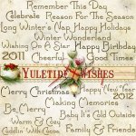 Yuletide Wishes WordArt