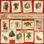 Vintage Christmas Stamps