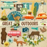 Great Outdoors Sticker Set
