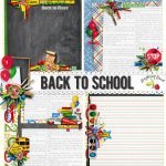 Back To School Stacked Papers