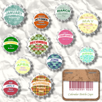 Calendar Bottle Caps
