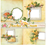 Peaches And Cream EK QP Set
