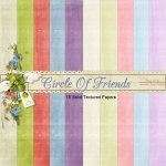 Circle Of Friends Solid Papers