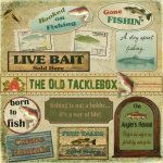 The Old Tackle Box Tags