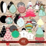 Cozy Christmas Template Set 3