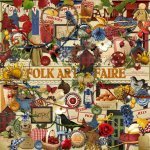 Folk Art Faire Element Set
