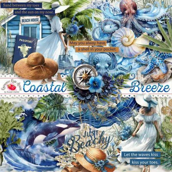 Coastal Breeze Ephemera