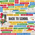 Back To School Word Art Back To School Word Art
