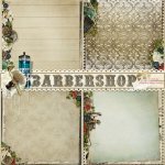 Barbershop Stacked Paper Set