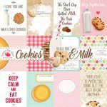 Cookies And Milk Journal Cards