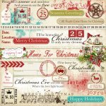 Home For Christmas WordArt