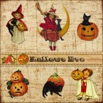 Hallows Eve Clipart Set