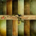 Autumn Sunset Paper Set